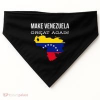 Make Venezuela Great Again Political USA-Made Doggie Bandana thumb 0