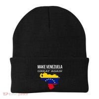 Make Venezuela Great Again Political Beanie thumb 0