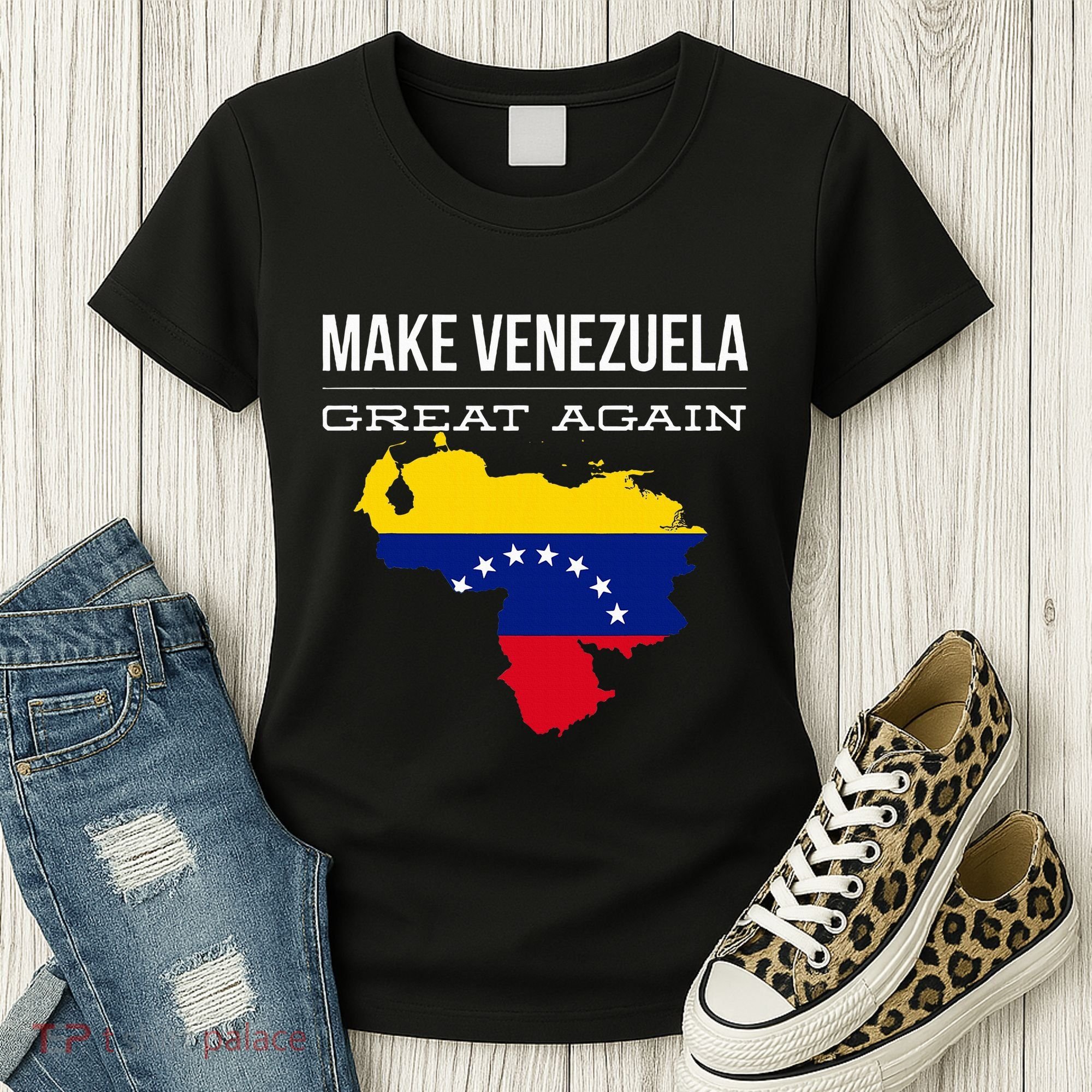 Make Venezuela Great Again Political Women's T-Shirt