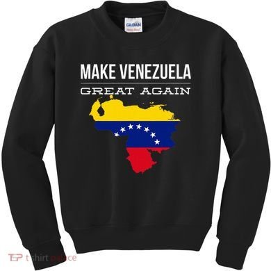 Make Venezuela Great Again Political Kids Sweatshirt
