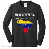 Make Venezuela Great Again Political Kids Long Sleeve Shirt thumb 0