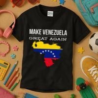Make Venezuela Great Again Political Kids T-Shirt thumb 3