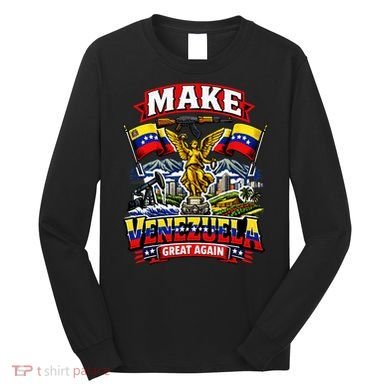 Make Venezuela Great Again MVGA Long Sleeve Shirt