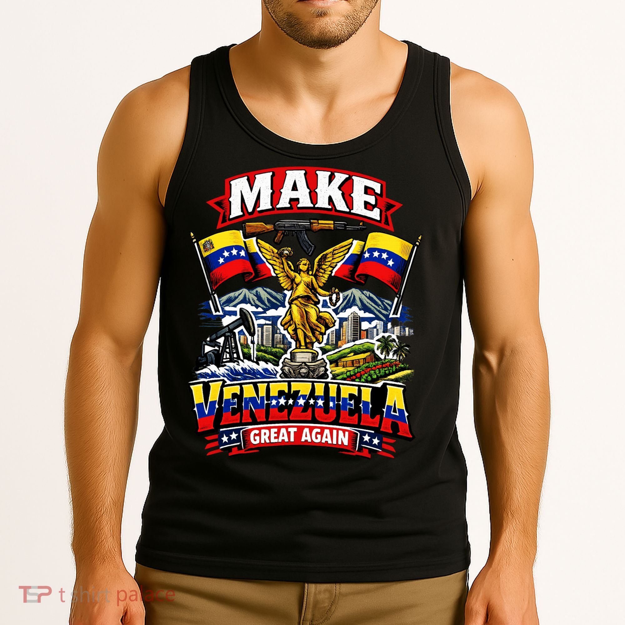 Make Venezuela Great Again MVGA Tank Top