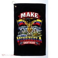 Make Venezuela Great Again MVGA Golf Towel thumb 0