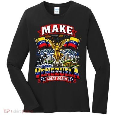 Make Venezuela Great Again MVGA Women's Long Sleeve Shirt