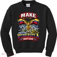 Make Venezuela Great Again MVGA Kids Sweatshirt thumb 0