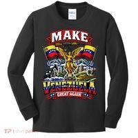 Make Venezuela Great Again MVGA Kids Long Sleeve Shirt thumb 0