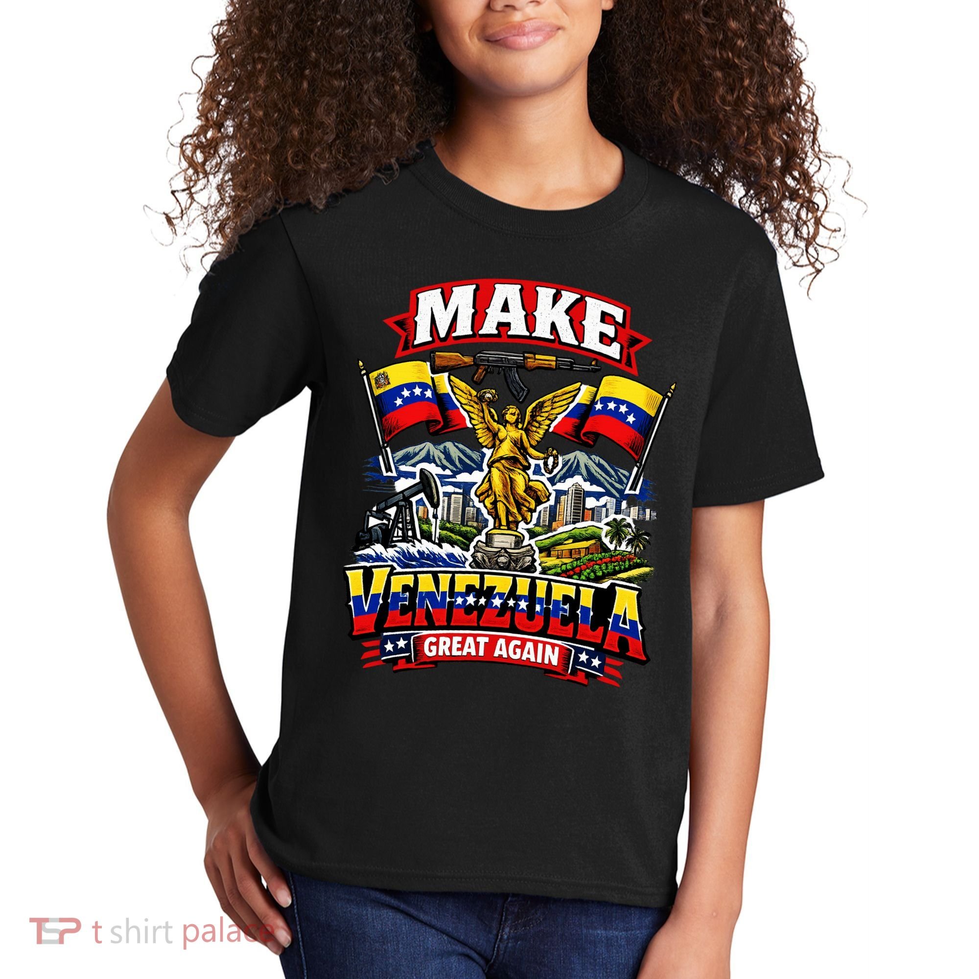 Make Venezuela Great Again MVGA Kids T-Shirt
