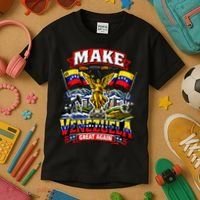 Make Venezuela Great Again MVGA Kids T-Shirt thumb 3