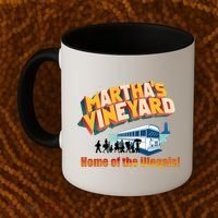 Martha's Vineyard Home Of The Illegals Funny Coffee Mug thumb 2
