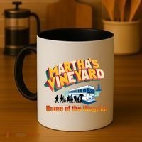 Martha's Vineyard Home Of The Illegals Funny Coffee Mug thumb 4
