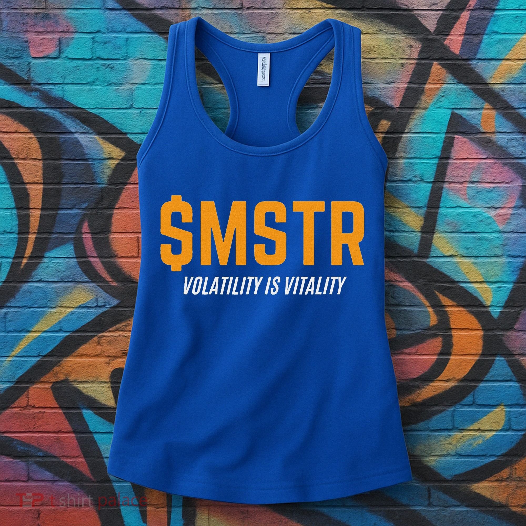 $Mstr Volatility Is Vitality Microstrategy Bitcoin Women's Tank Top
