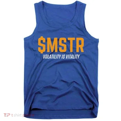$Mstr Volatility Is Vitality Microstrategy Bitcoin Tank Top