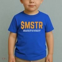 $Mstr Volatility Is Vitality Microstrategy Bitcoin Toddler T-Shirt thumb 2