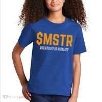 $Mstr Volatility Is Vitality Microstrategy Bitcoin Kids T-Shirt thumb 2