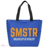 $Mstr Volatility Is Vitality Microstrategy Bitcoin Tote Bag thumb 0