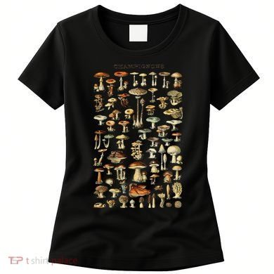 Mushroom  Vintage Mushroom Illustration Morel Hunter Women's T-Shirt