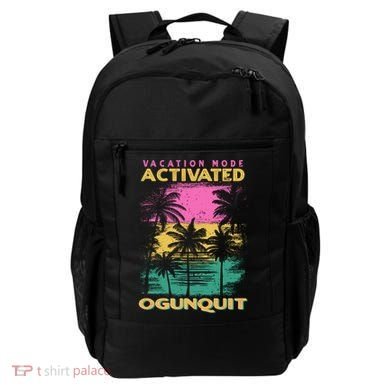 Maine Vacation Mode Activated Ogunquit Gift Backpack