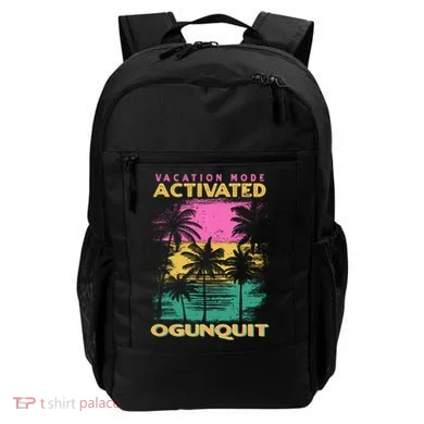 Maine Vacation Mode Activated Ogunquit Gift Backpack