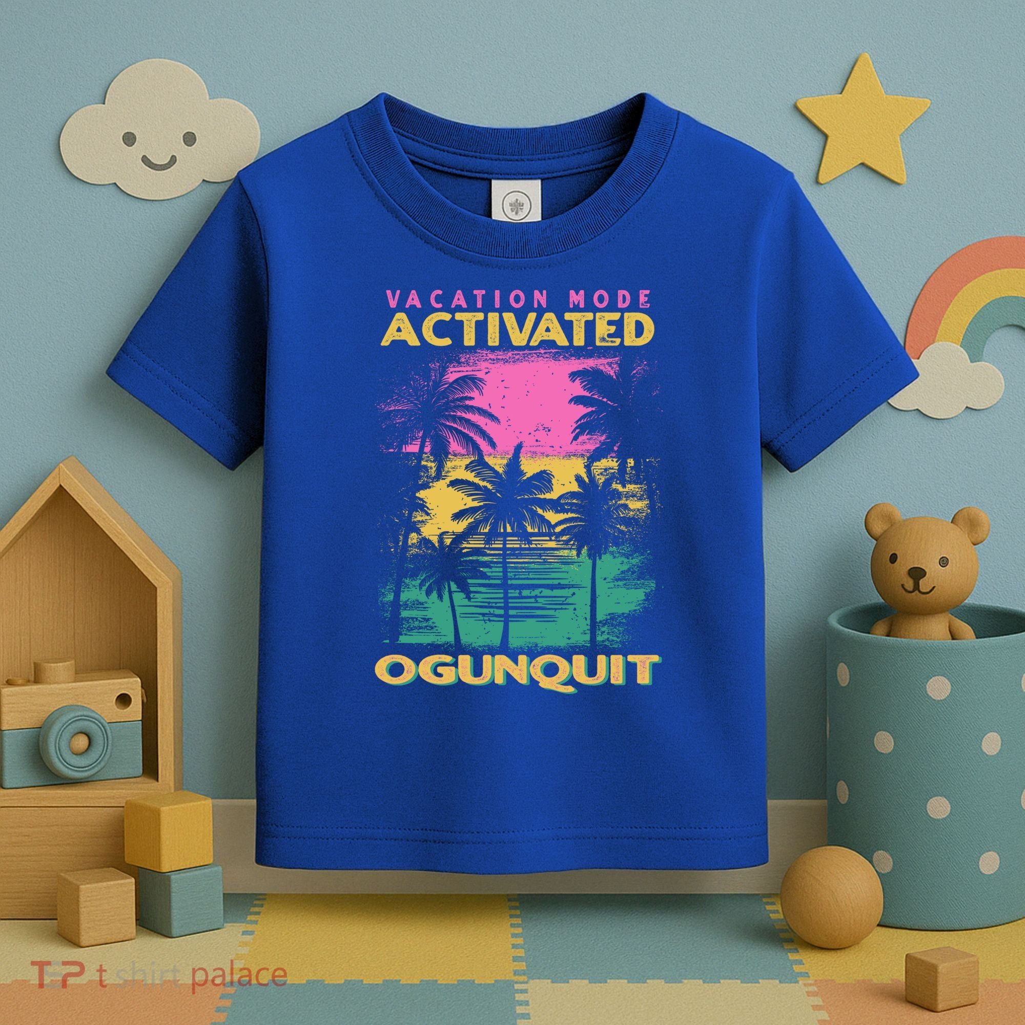 Maine Vacation Mode Activated Ogunquit Gift Toddler T-Shirt