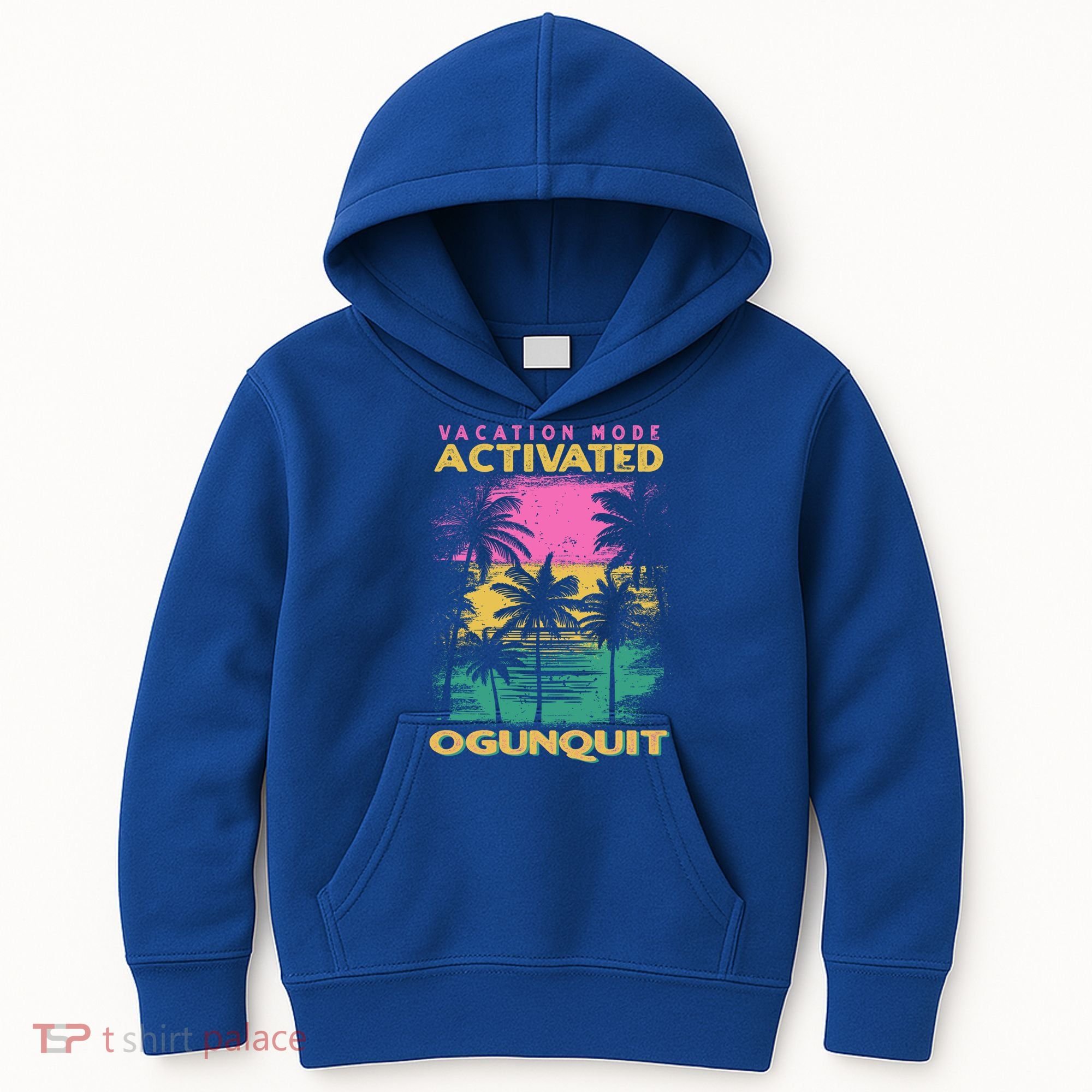 Maine Vacation Mode Activated Ogunquit Gift Kids Hoodie