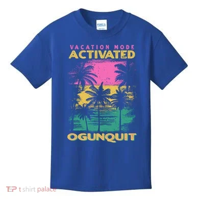 Maine Vacation Mode Activated Ogunquit Gift Kids T-Shirt