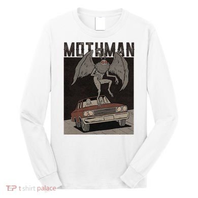 Mothman Vintage Long Sleeve Shirt