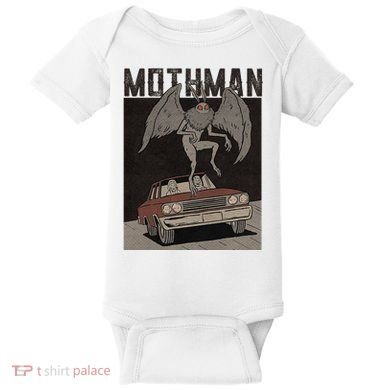 Mothman Vintage Baby Bodysuit