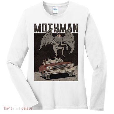 Mothman Vintage Women's Long Sleeve Shirt
