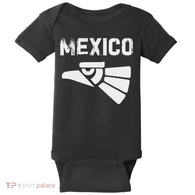 Mexico Vintage Mexican Flag Pride Hecho En Mexico Jersey Baby Bodysuit