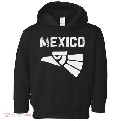 Mexico Vintage Mexican Flag Pride Hecho En Mexico Jersey Toddler Hoodie