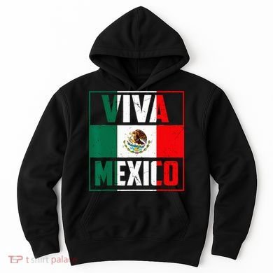 Mexican Viva Mexico Independence Day Flag Hoodie