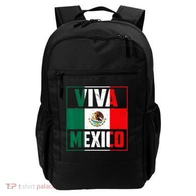 Mexican Viva Mexico Independence Day Flag Backpack