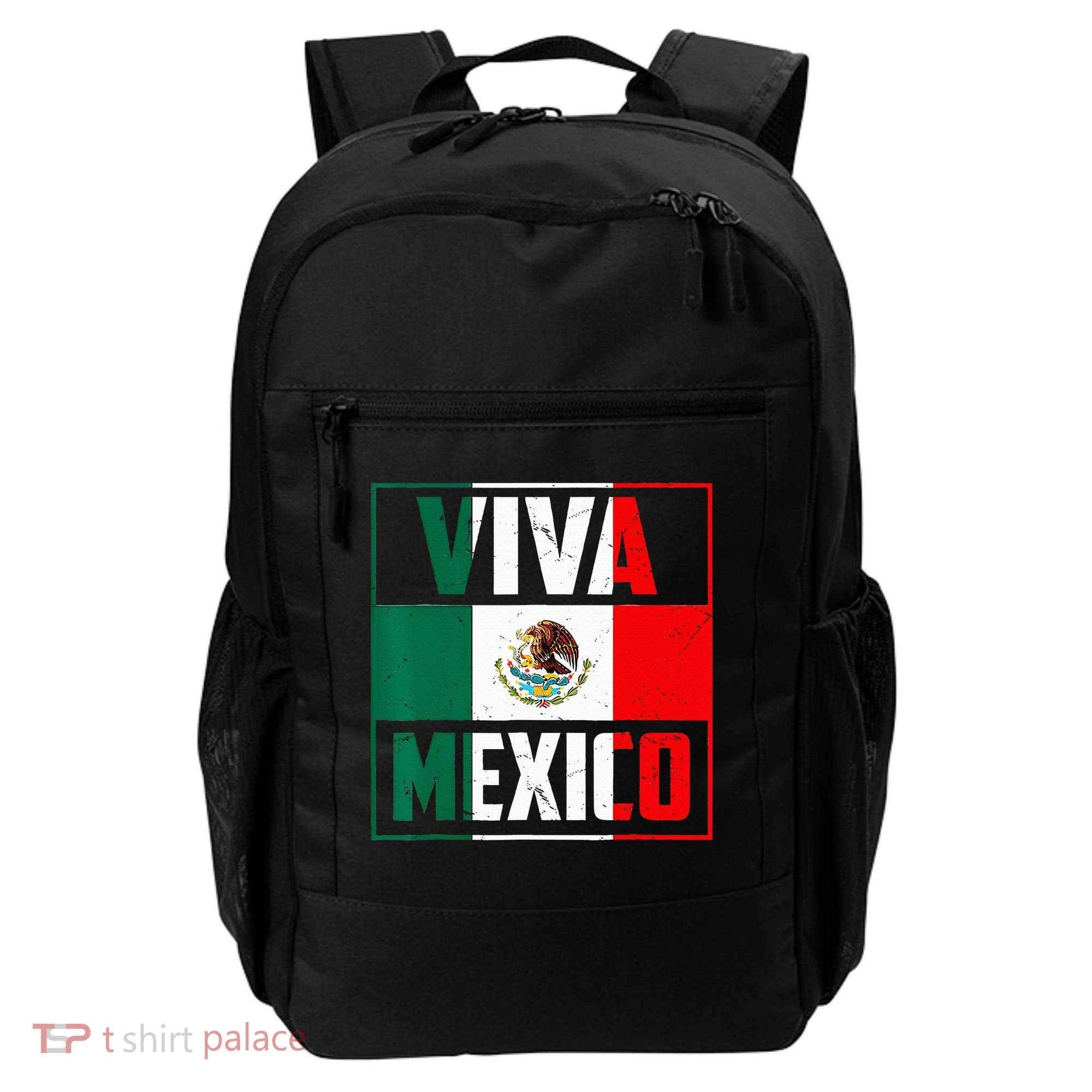 Mexican Viva Mexico Independence Day Flag Backpack