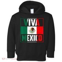 Mexican Viva Mexico Independence Day Flag Toddler Hoodie thumb 0