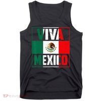 Mexican Viva Mexico Independence Day Flag Tank Top thumb 0