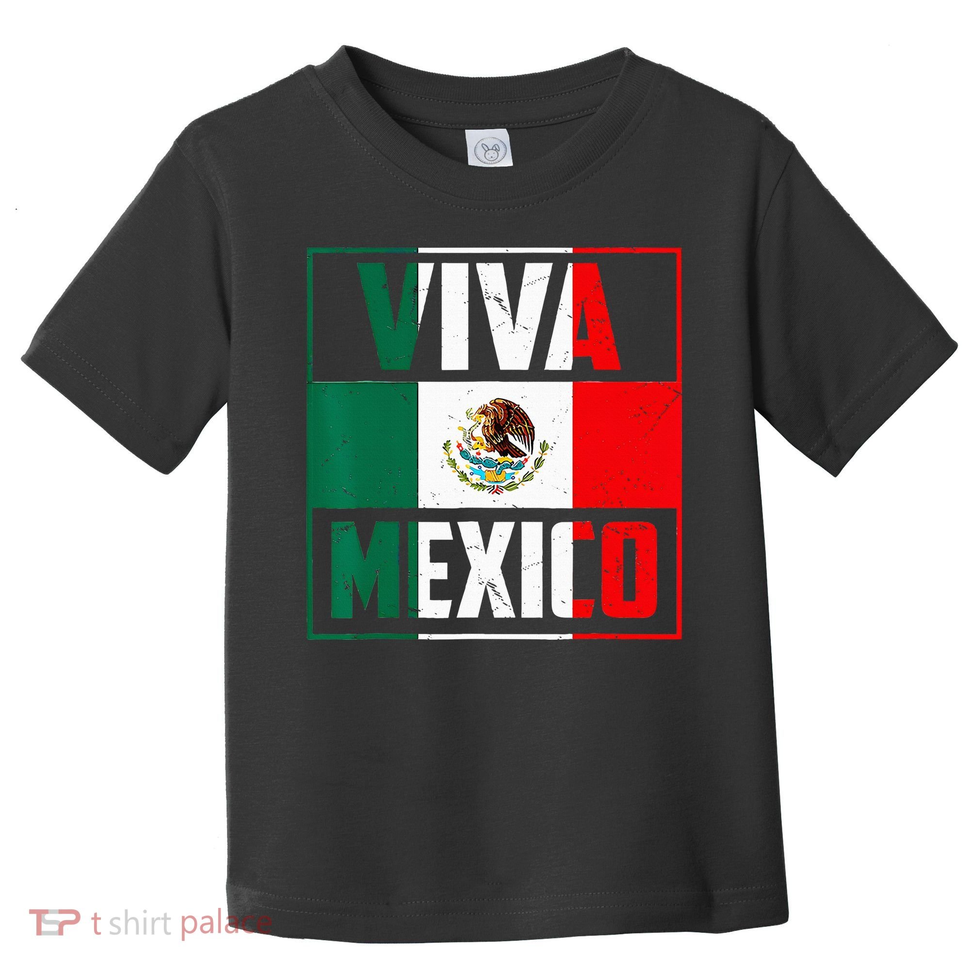 Mexican Viva Mexico Independence Day Flag Toddler T-Shirt