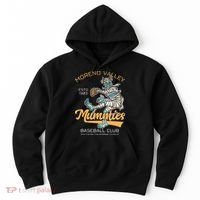Moreno Valley Mummies Minor League Retro Baseball Team Hoodie thumb 0