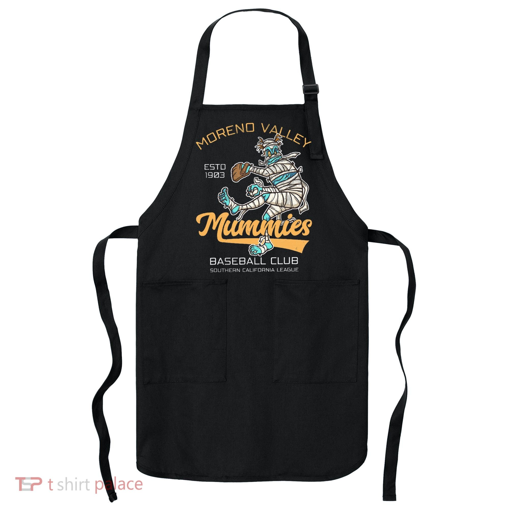 Moreno Valley Mummies Minor League Retro Baseball Team Apron