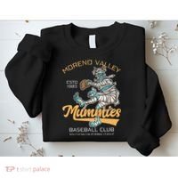 Moreno Valley Mummies Minor League Retro Baseball Team Sweatshirt thumb 2