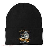 Moreno Valley Mummies Minor League Retro Baseball Team Beanie thumb 0