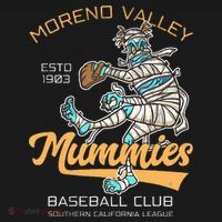 Moreno Valley Mummies Minor League Retro Baseball Team Pajama Set thumb 2