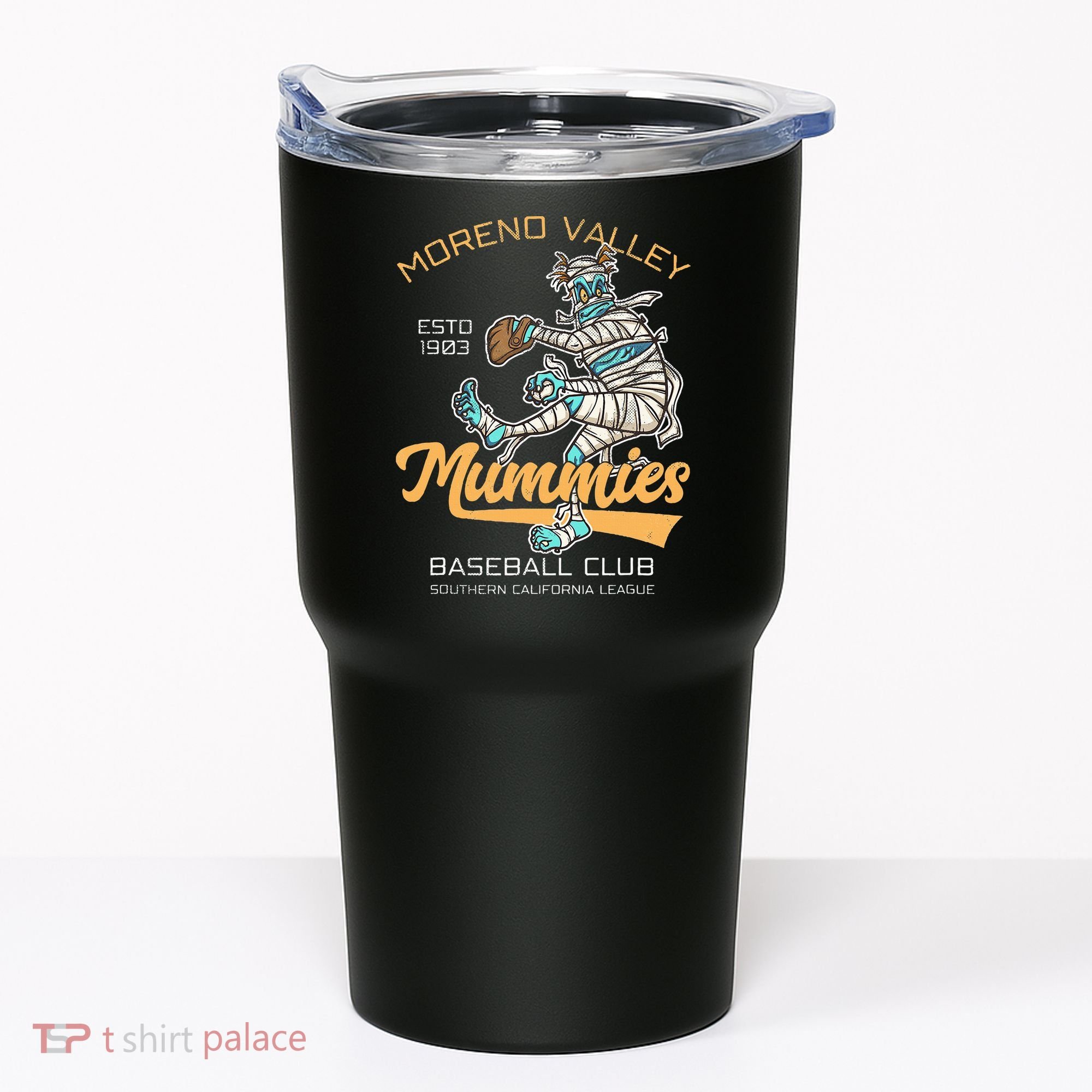 Moreno Valley Mummies Minor League Retro Baseball Team Tumbler