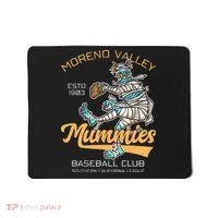 Moreno Valley Mummies Minor League Retro Baseball Team Mousepad thumb 0