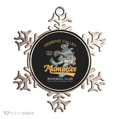 Moreno Valley Mummies Minor League Retro Baseball Team Ornament