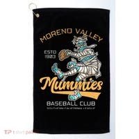 Moreno Valley Mummies Minor League Retro Baseball Team Golf Towel thumb 0