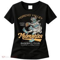 Moreno Valley Mummies Minor League Retro Baseball Team Women's T-Shirt thumb 0