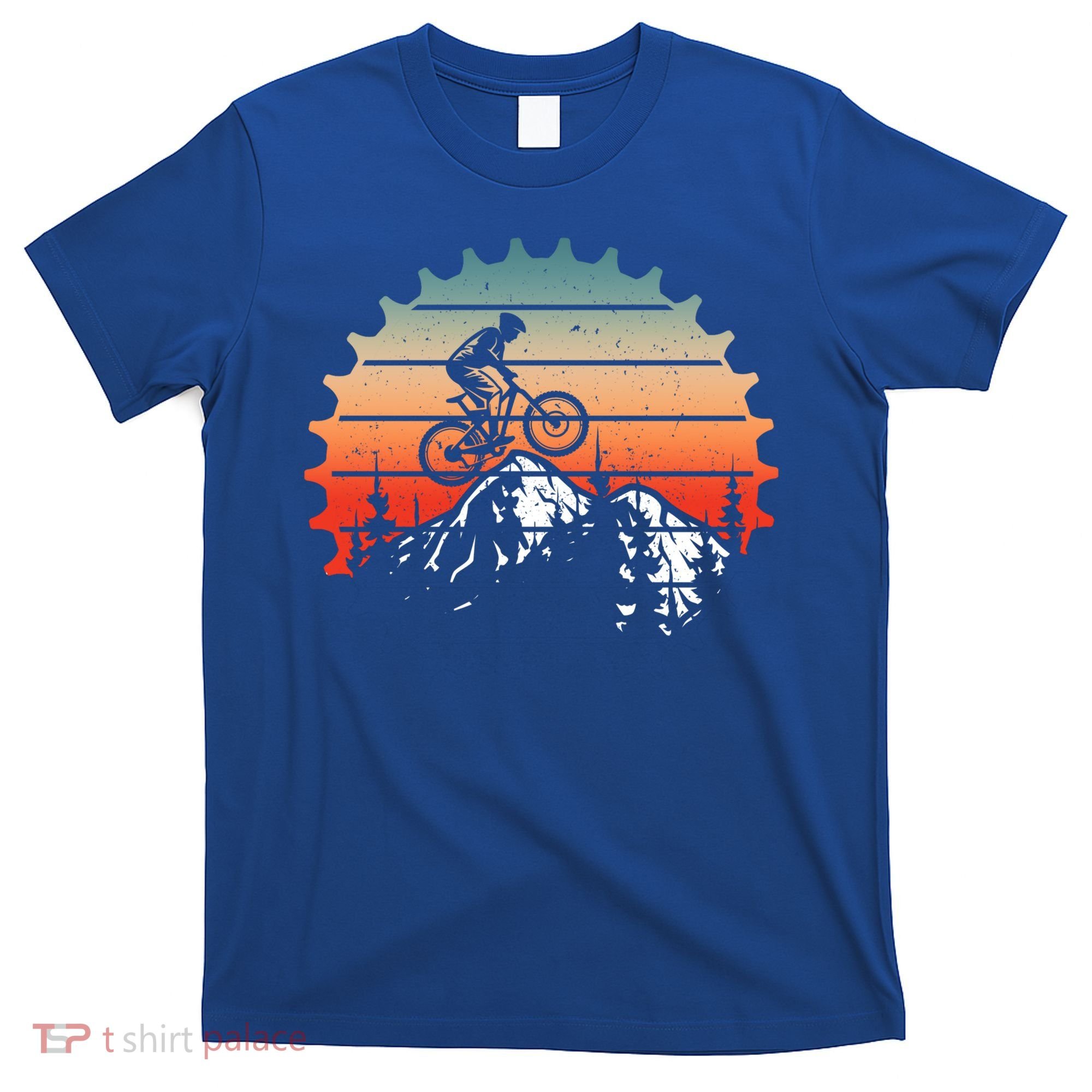 Mens Vintage Mountain Bike Tee Cycling Gear Mountain Biking Cool Gift T-Shirt