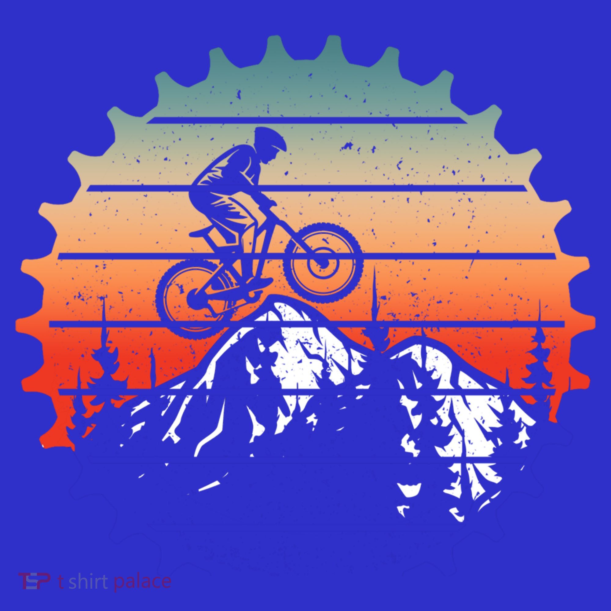 Mens Vintage Mountain Bike Tee Cycling Gear Mountain Biking Cool Gift T-Shirt